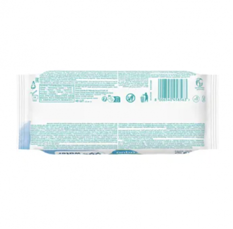 Pampers Harmonie Aqua Baby Wipes Box Детские Влажные салфетки Аква 99% воды, 48 шт (1 упаковка)