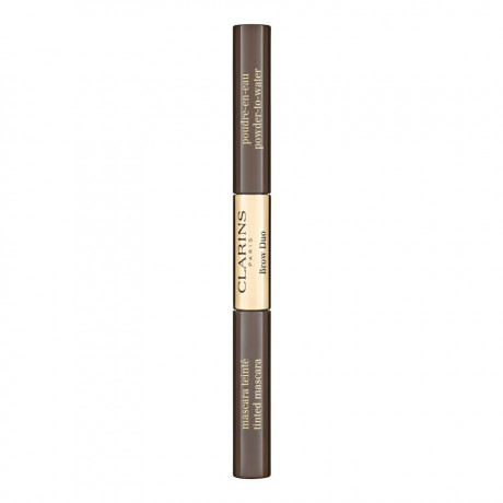 Clarins Brow Duo  1,8g Nr. 5 - Dark Brown Дуо для бровей 1,8 г