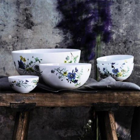 Rosenthal Rosenthal Brillance Fleurs des Alpes Schussel 4,00 L / 26 cm Чаша Rosenthal Brillance Fleurs des Alpes 4,00 л / 26 см