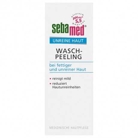 sebamed Unreine Haut Wasch-Peeling Очищающий пилинг для нечистой кожи