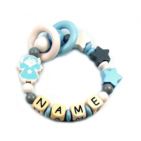 elefantasie Greifling Engel personalisiert mit Namen Сжимающий игрушечный ангел с именем