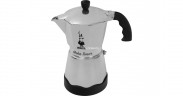 Bialetti Bialetti Moka Timer, Espressomaschine silber/schwarz, 6 Tassen  silber, schwarz Bialetti Moka Timer, эспрессо-машина серебристый/черный, 6 чашек
