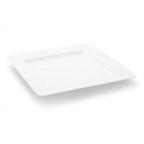 Friesland Friesland Jeverland Weiss Speiseteller eckig 26x26 cm Friesland Jeverland Weiss Квадратная тарелка 26x26 см