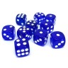 dice4friends 10-tlg. D6 Wurfelset Transparent: Light Blue 10 шт. D6 Dice Set Прозрачный: Голубой