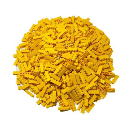 LEGO LEGO 1x4 Steine Gelb - Yellow bricks 3010 - 50x LEGO 1x4 Bricks Yellow - Желтые кирпичи 3010 - 50x