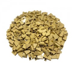 LEGO LEGO 2x1x2 Stein Beige - Tan Slope 60481 - 50x LEGO 2x1x2 Brick Beige — Tan Slope 60481 — 50x