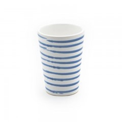 Gmundner Keramik Gmundner Keramik Blaugeflammt Trinkbecher 0,28 L / h: 11 cm Керамическая чашка для питья Gmundner с синим пламенем 0,28 л / высота: 11 см