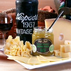 Wolfram Berge Tessiner Senfsauce Grune Feigen 200ml Фруктово-горчичный соус с зеленым инжиром 200мл, Швейцария