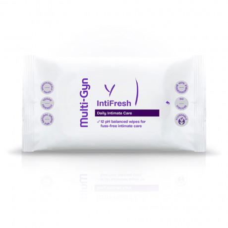 Multi-Gyn ActiGel (50 мл) + Intifresh Tucher Мулти-гин Набор Актигель и салфетки для интимной гигиены