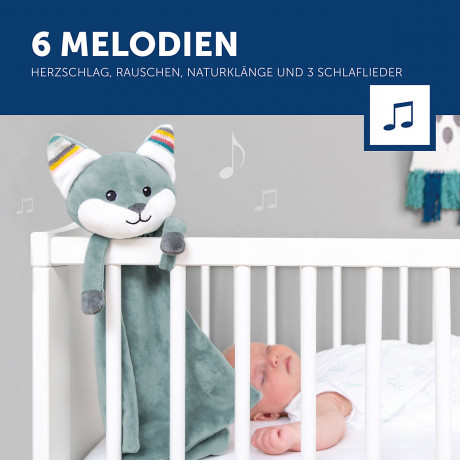 ZaZu Kuscheltuch Felix салфетка Феликс