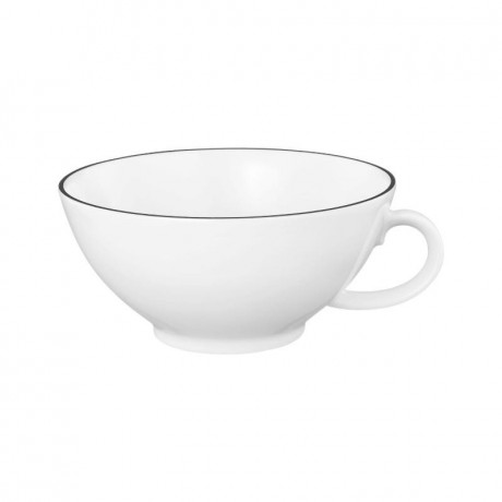 Seltmann Weiden Seltmann Weiden Lido Black Line Teeobertasse 0,14 L Seltmann Weiden Lido Чашка для чая Black Line 0,14 л