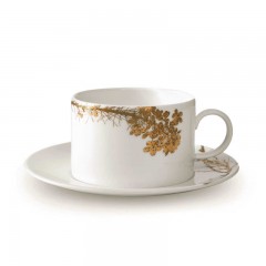 Wedgwood Wedgwood Vera Wang Jardin Kaffeetasse / Teetasse mit Untertasse 15,5 cm Wedgwood Vera Wang Jardin кофейная чашка / чайная чашка с блюдцем 15,5 см