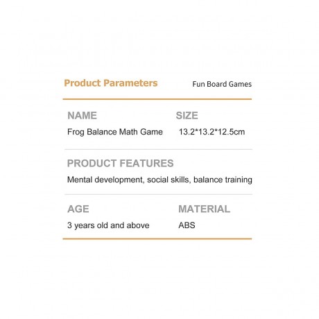 Hocan Puzzle-Mathe-Spiel Frosch Balance Baum Математическая игра-головоломка дерево баланса лягушки