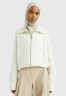 Tommy Hilfiger ZIP-THRU RELAXED Cardigan weathered white ZIP THRU RELAXED Кардиган выветрившийся белый