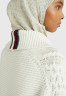 Tommy Hilfiger ZIP-THRU RELAXED Cardigan weathered white ZIP THRU RELAXED Кардиган выветрившийся белый