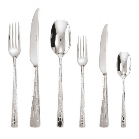 Sambonet Sambonet Skin - Edelstahl 18/10 Besteckset 36-tlg. Vollheft / Monoblock Набор столовых приборов Sambonet Skin - нержавеющая сталь 18/10 36 предм. Полный буклет/моноблок