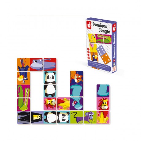 Janod Spiel Domino Im Koffer Игра домино в чемодане