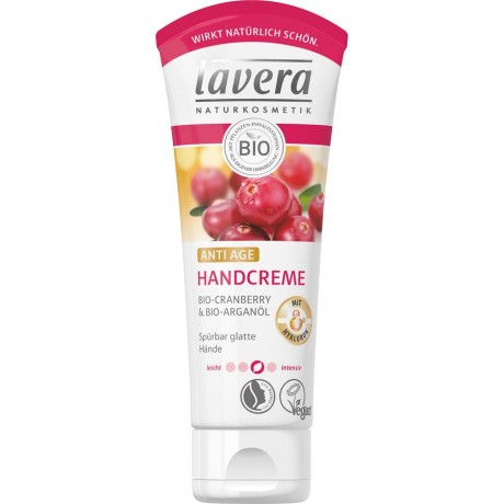 Lavera (Лавера)  Bio-Cranberry & Bio-Arganol Крем для рук Anti-Age, 75 мл