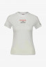 Tommy Hilfiger Print T-shirt white футболка с принтом белый