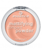 essence cosmetics Сompact powder, Эссенс Компактная Пудра для лица матирующая perfect beige 04, 12 г