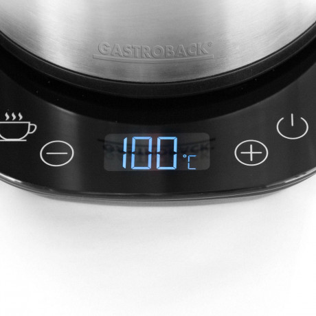 Gastroback Gastroback Wasserkocher 42426 Design Advanced Thermo, 1 l, 2200 W  Чайник гастробэк 42426 Design Advanced Thermo, 1 л, 2200 Вт