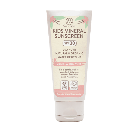 Suntribe Mineralische Bio-Sonnencreme Kids LSF30 100ml  Минерально-органический солнцезащитный крем для детей SPF30 100 мл