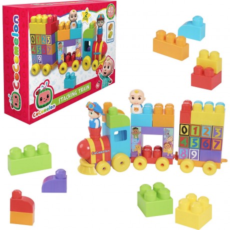 Just Play Cocomelon Stacking Train Укладочный поезд Cocomelon