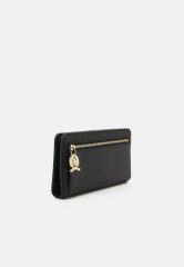 Tommy Hilfiger CASUAL CHIC LARGE WALLET Wallet black БОЛЬШОЙ КОШЕЛЕК CASUAL CHIC Бумажник черный