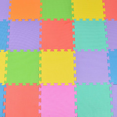 Pink Papaya Puzzlematte mit farbigen Matten Puzzlestar Color Коврик-пазл с цветными ковриками Puzzlestar Color