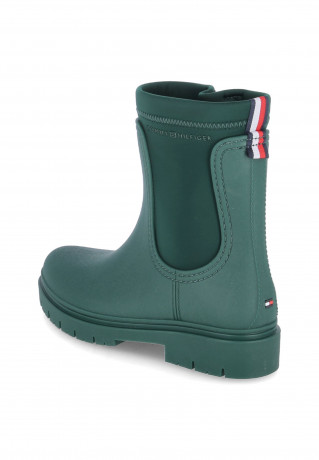 Tommy Hilfiger RAIN Wellies grun ДОЖДЬ Резиновые сапоги зеленый
