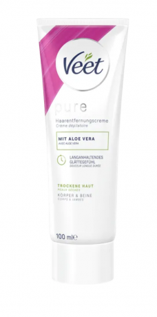 Veet PURE Haarentfernungscreme Trockene Haut Крем для удаления волос PURE для сухой кожи 100мл