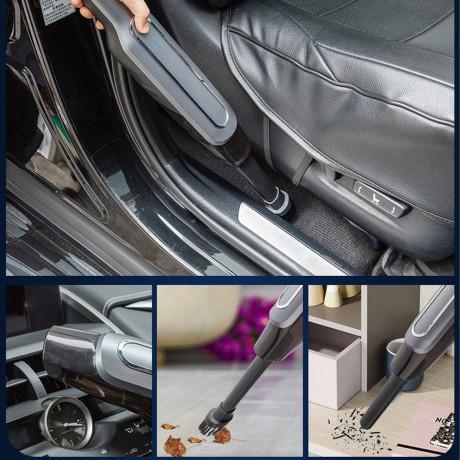 Hikeren Hikeren Akku-Handstaubsauger 3-in-1 Staubsauger,Nass- und Trockenbetrieb,Kabellos,Mit 2 Burste, Keine Tasche  Беспроводной ручной пылесос Hikeren Пылесос 3-в-1, влажная и сухая работа, беспроводной, с 2 щетками, без мешка