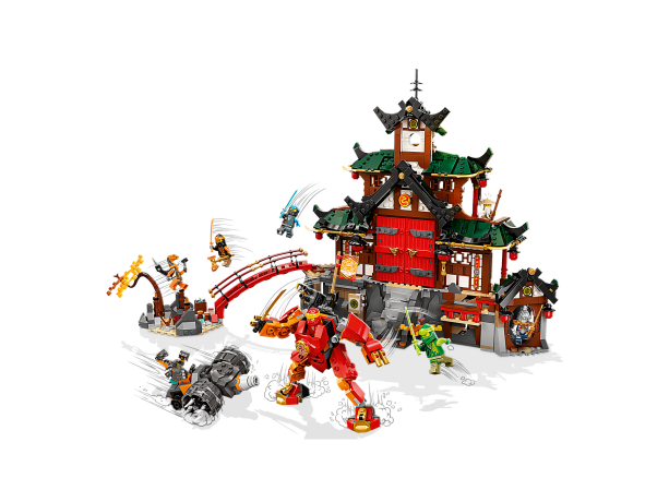 Lego Ninja-Dojotempel Храм ниндзя додзё