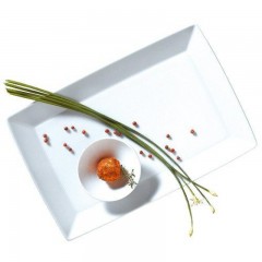 Thomas Thomas Loft Weiss / Trend Asia Weiss Platte eckig 28,5x18,5 cm Thomas Loft Weiss / Trend Asia Weiss Квадратная тарелка 28,5x18,5 см