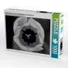 CALVENDO Puzzle CALVENDO Puzzle Detailaufnahme eines Tulpenkelches in schwarz\/weiss Пазл CALVENDO Puzzle Детальный снимок чашечки тюльпана в черно-белом цвете