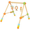 bieco Spieltrapez  Spielbogen fur Babys -Figuren Rasseln Kugeln- Hohenverstellbar Holz Spielbogen Игровая арка-трапеция для малышей