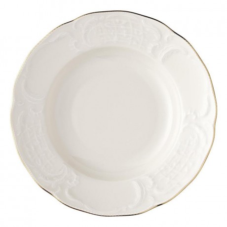 Rosenthal Rosenthal Sanssouci Elfenbein Gold Suppenteller 23 cm Суповая тарелка Rosenthal Sanssouci Ivory Gold 23 см