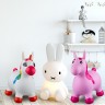 relaxdays Hupftier Einhorn Копытное животное единорог