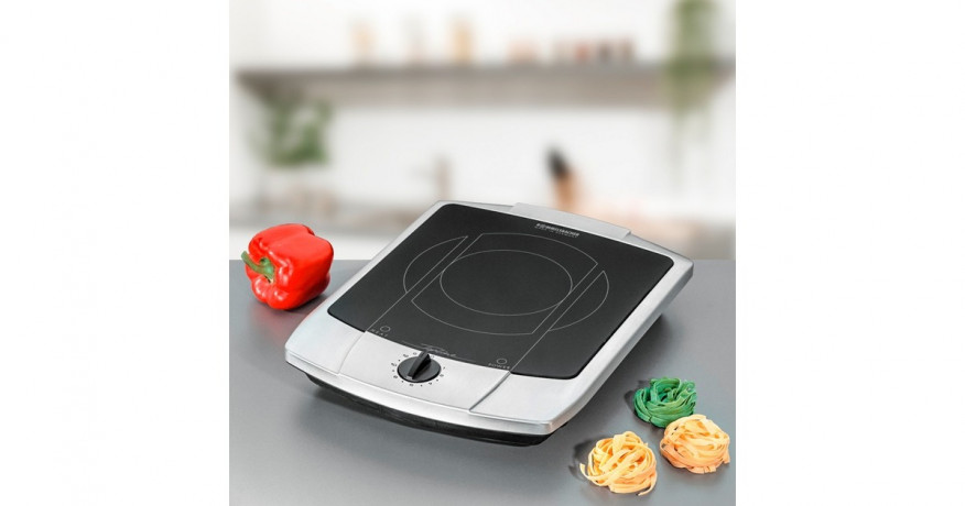 Rommelsbacher Rommelsbacher Kochplatte Glaskeramik CT 2200/E edelstahl/schwarz  edelstahl/schwarz Конфорка Rommelsbacher стеклокерамика CT 2200/E нержавеющая сталь/черная