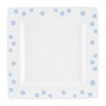 Friesland Friesland Jeverland Strand-Bluten Speiseteller eckig 26x26 cm Friesland Jeverland Beach Blossoms Квадратная тарелка 26x26 см