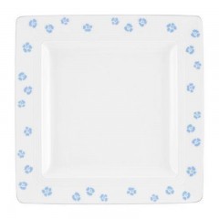 Friesland Friesland Jeverland Strand-Bluten Speiseteller eckig 26x26 cm Friesland Jeverland Beach Blossoms Квадратная тарелка 26x26 см