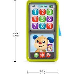 Mattel Fisher Price Lernspass 2-in-1 Slide to Learn Smartphone Смартфон Fisher Price Educational Fun 2-in-1 Slide to Learning