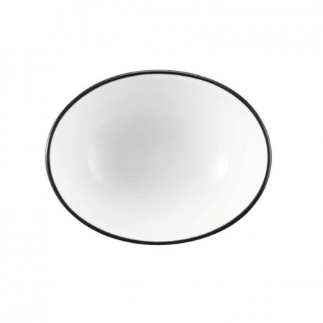 Seltmann Weiden Seltmann Weiden Modern Life Black Line Bowl oval 8,5x6,5x3,3 cm / 0,05 L Seltmann Weiden Modern Life Black Line Миска овальная 8,5x6,5x3,3 см / 0,05 л