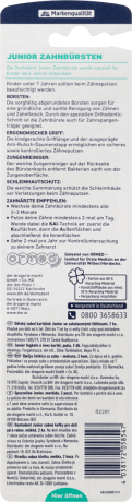 Dontodent Zahnbürste Kinder Junior weich, ab 6 Jahre Донтодент Зубная щетка для детей от 6-ти лет, 2 шт.