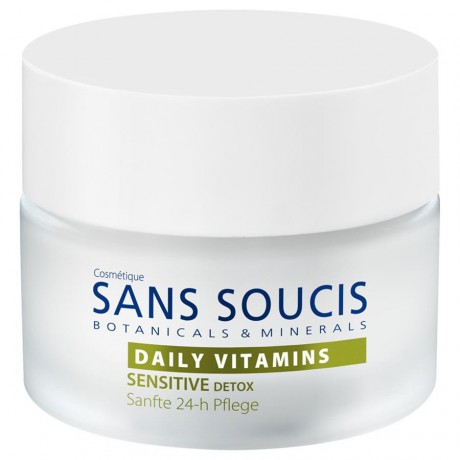 Sans Soucis Daily Vitamins Sensitive Detox Sanfte 24-h Pflege Дневной крем для лица,, Дневной крем для лица, 50 мл