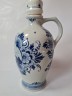 Кувшин винтажный с крышкой-пробкой Delft Blue / Erven Lucas Bols Amsterdam 1575 "Мельницы", фарфор, 18 x 13см, 1950-60гг.