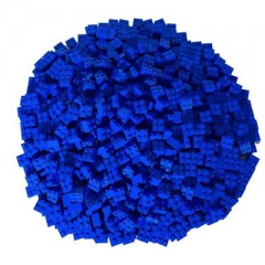 LEGO LEGO 2x2 Steine Blau - 250 Stuck - Blue bricks 3003 LEGO 2x2 кирпичи синие - 250 штук - Синие кирпичи 3003