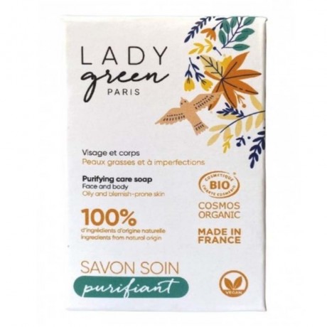 Lady Green Care Soap Face & Body Purifying 100g Мыло для ухода за лицом и телом очищающее 100г