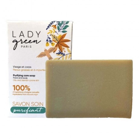 Lady Green Care Soap Face & Body Purifying 100g Мыло для ухода за лицом и телом очищающее 100г