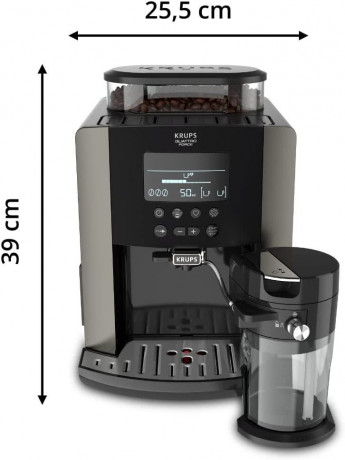Krups Krups Kaffeevollautomat EA 819E Arabica Latte Quattro Force  Полностью автоматическая кофемашина Krups EA 819E Arabica Latte Quattro Force